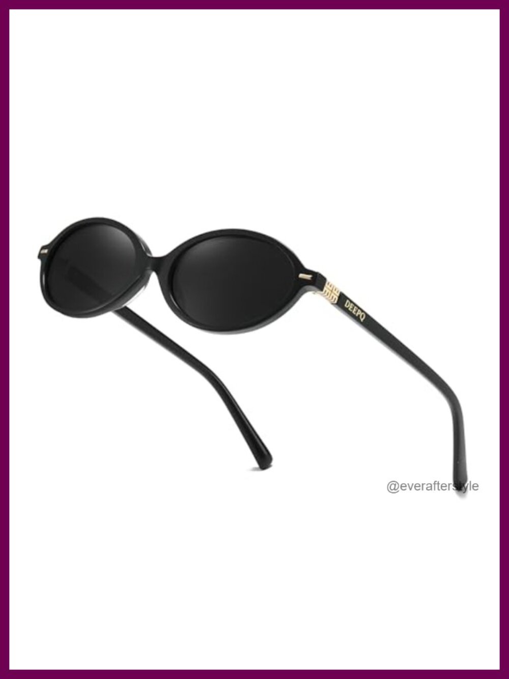 Polarized Oval Round Retro Sunglasses for Men Women UV400